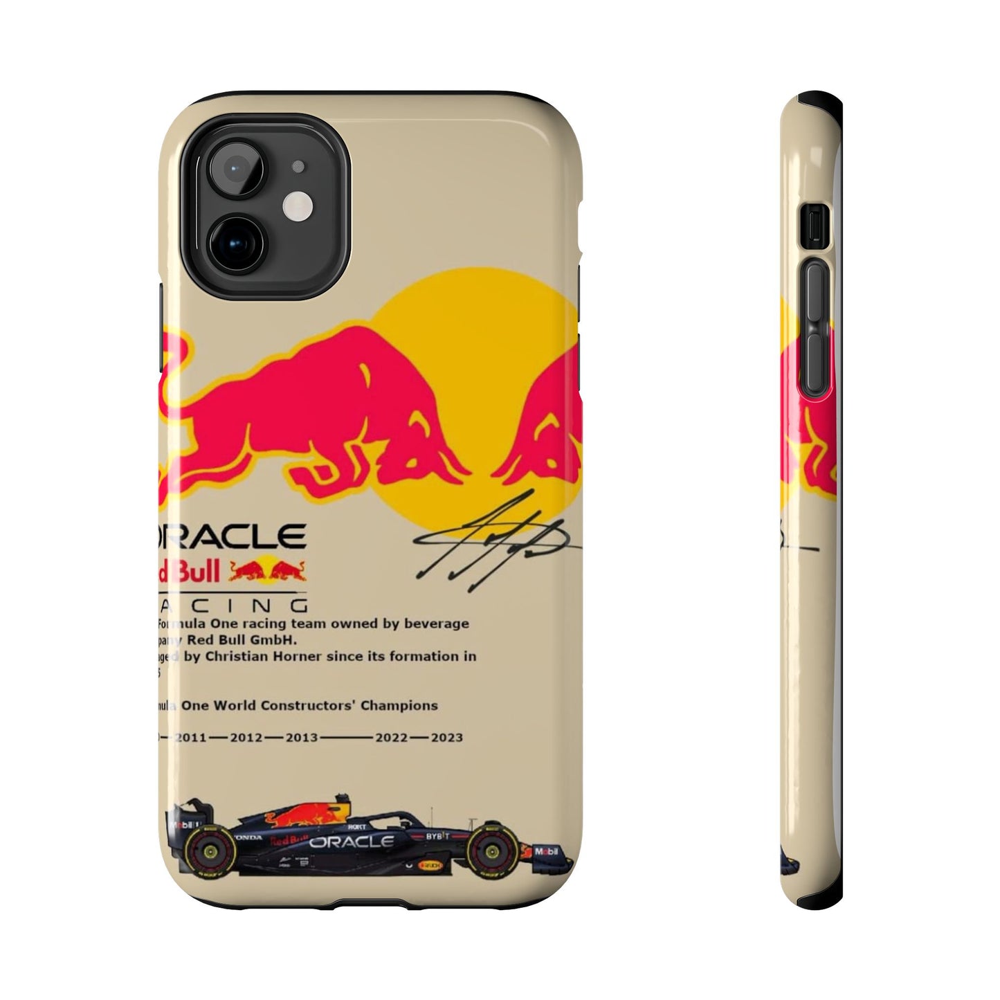 Red Bull Racing Tough Phone Cases | Stylish & Durable Cases for Racing Fans, Gift for Car Lovers, Unique Phone Accessories