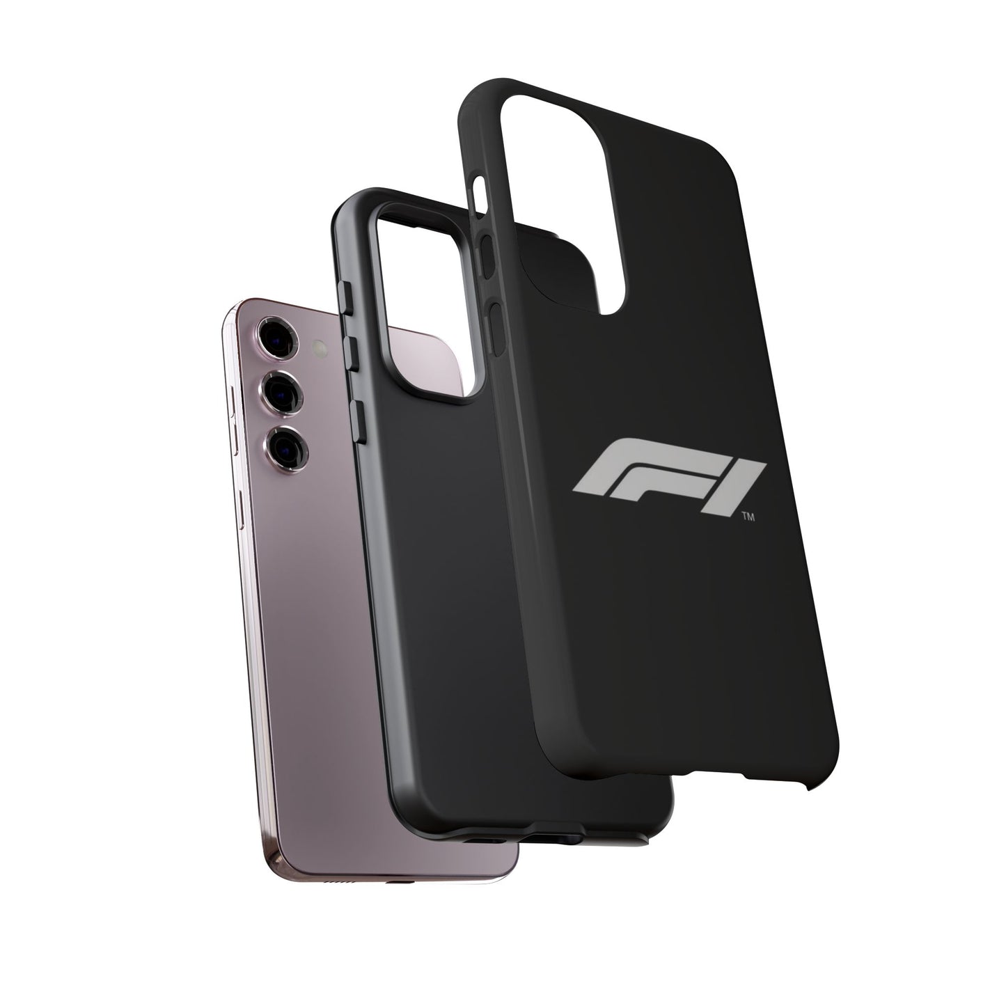 F1 Racing Phone Case – Tough Cases, Formula 1 Gift, Race Car Lover Accessory, Motorsport Merchandise, Black Phone Cover