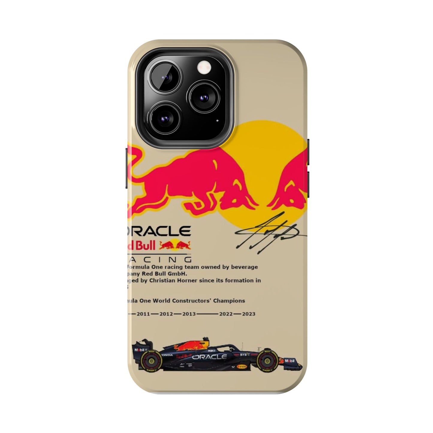 Red Bull Racing Tough Phone Cases | Stylish & Durable Cases for Racing Fans, Gift for Car Lovers, Unique Phone Accessories