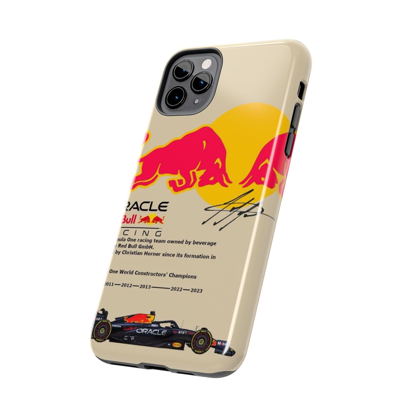 Red Bull Racing Tough Phone Cases | Stylish & Durable Cases for Racing Fans, Gift for Car Lovers, Unique Phone Accessories