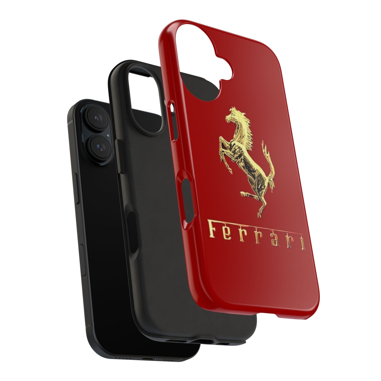 Ferrari Tough Phone Case, Durable Cell Phone Cover, Stylish Protection for Car Enthusiasts, Gift for Ferrari Lovers, Sports Car Accessory