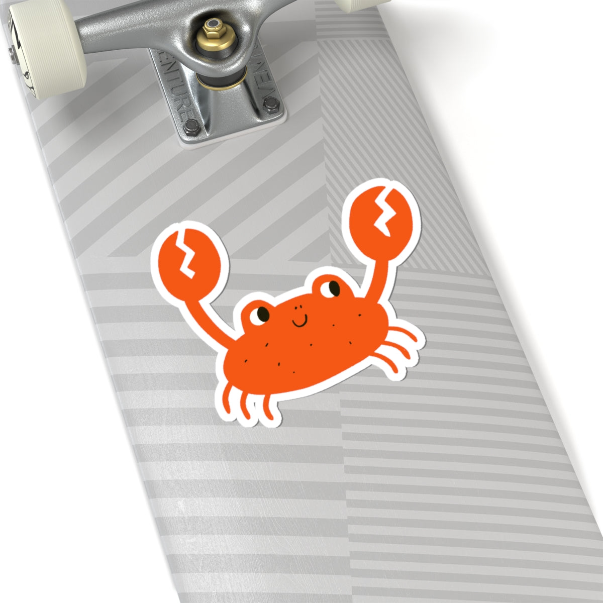 Cute Crab Kiss-Cut Stickers | Fun Decor, Journal Accessories, Crab Lover Gifts, Beach Vibes, Ocean Theme
