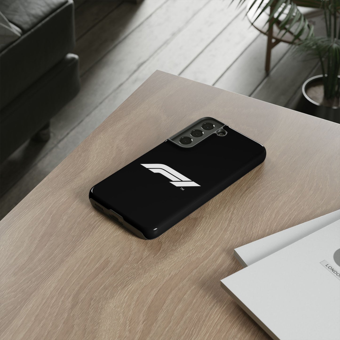 F1 Racing Phone Case – Tough Cases, Formula 1 Gift, Race Car Lover Accessory, Motorsport Merchandise, Black Phone Cover