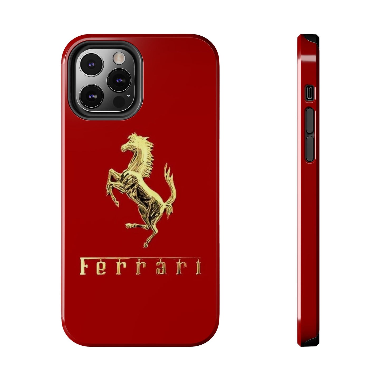 Ferrari Tough Phone Case, Durable Cell Phone Cover, Stylish Protection for Car Enthusiasts, Gift for Ferrari Lovers, Sports Car Accessory