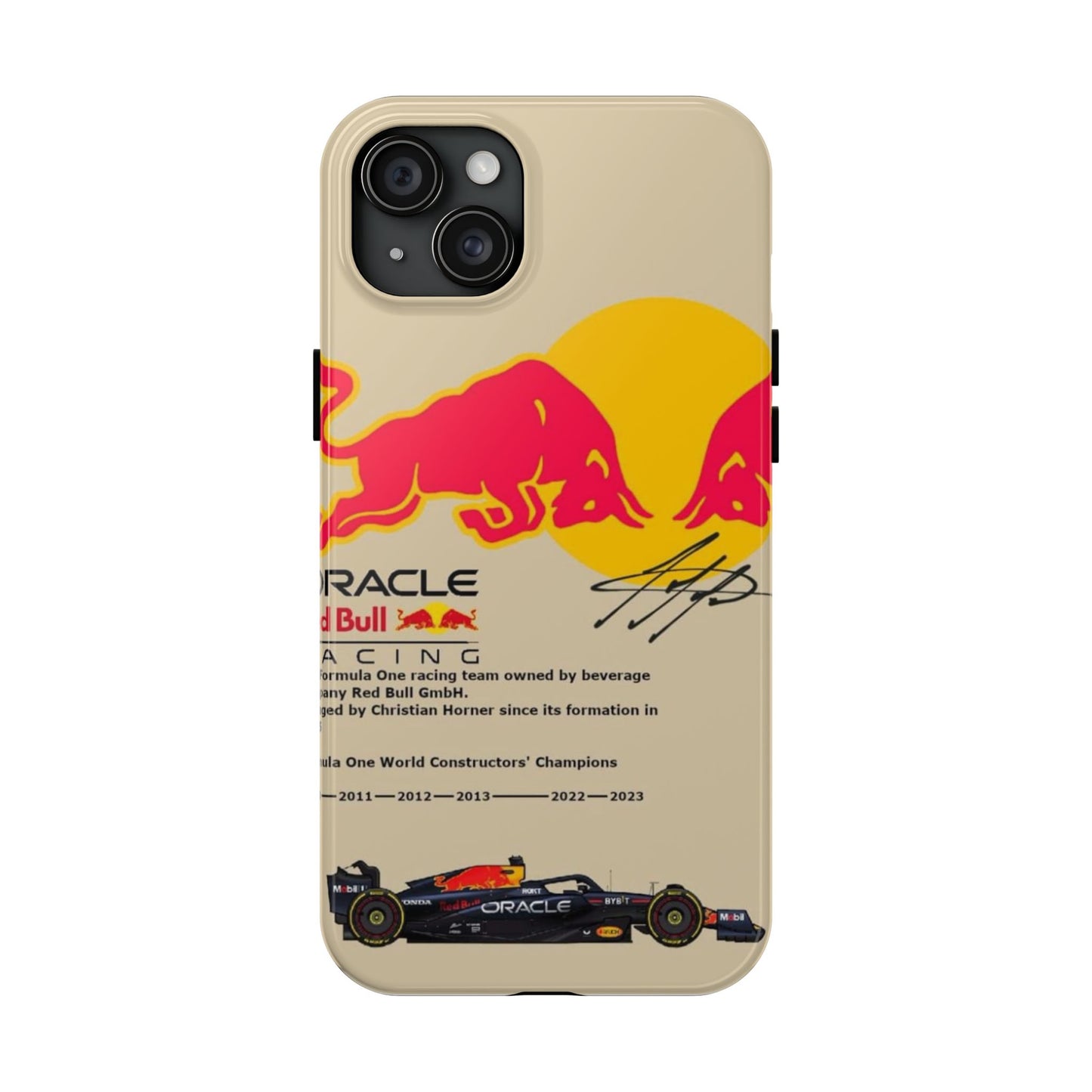 Red Bull Racing Tough Phone Cases | Stylish & Durable Cases for Racing Fans, Gift for Car Lovers, Unique Phone Accessories