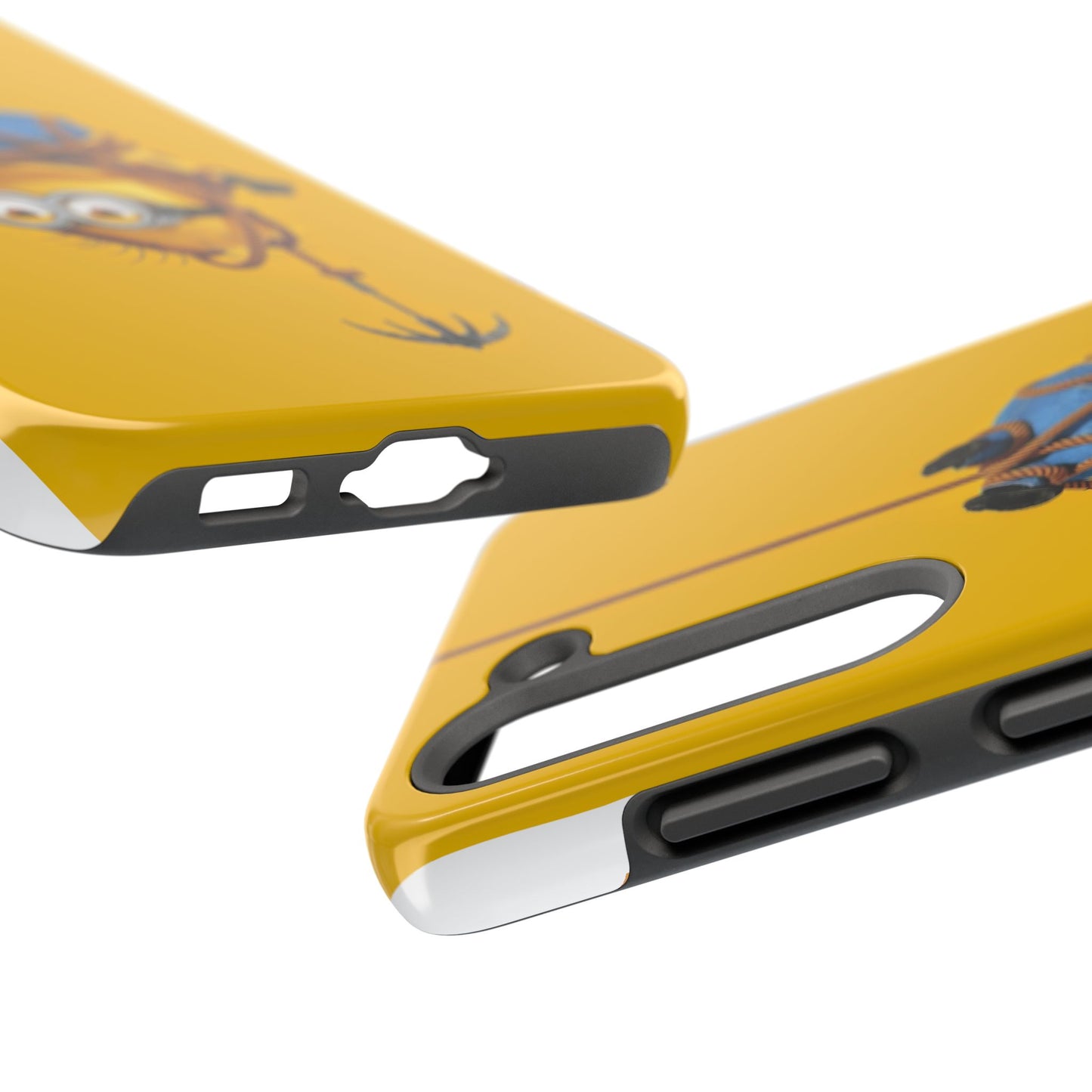 Playful Minion Phone Cases, Tough Phone Covers, Fun Tech Accessories, Gifts for Kids, Unique Cell Phone Cases