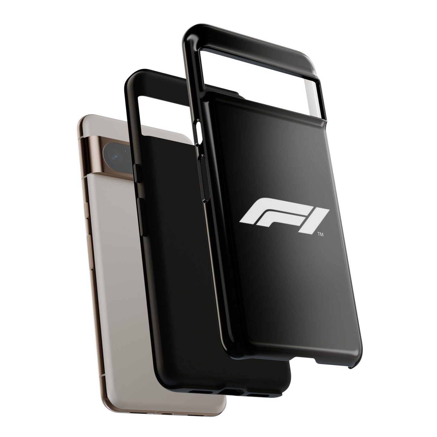 F1 Racing Phone Case – Tough Cases, Formula 1 Gift, Race Car Lover Accessory, Motorsport Merchandise, Black Phone Cover
