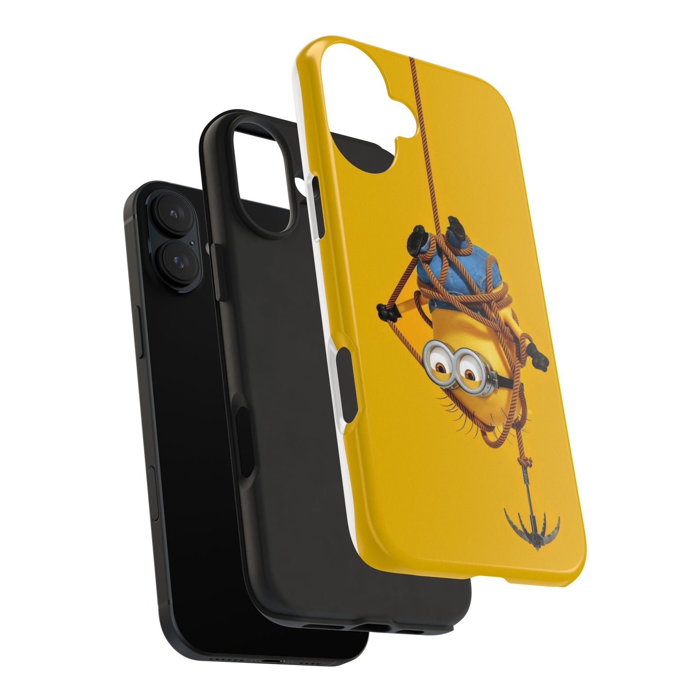 Playful Minion Phone Cases, Tough Phone Covers, Fun Tech Accessories, Gifts for Kids, Unique Cell Phone Cases