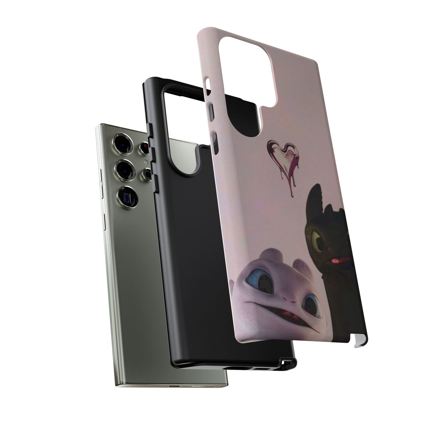 Cute Character Phone Case, Durable Protection, Gift for Kids, Birthday, Cartoon Lovers, Fun Accessories