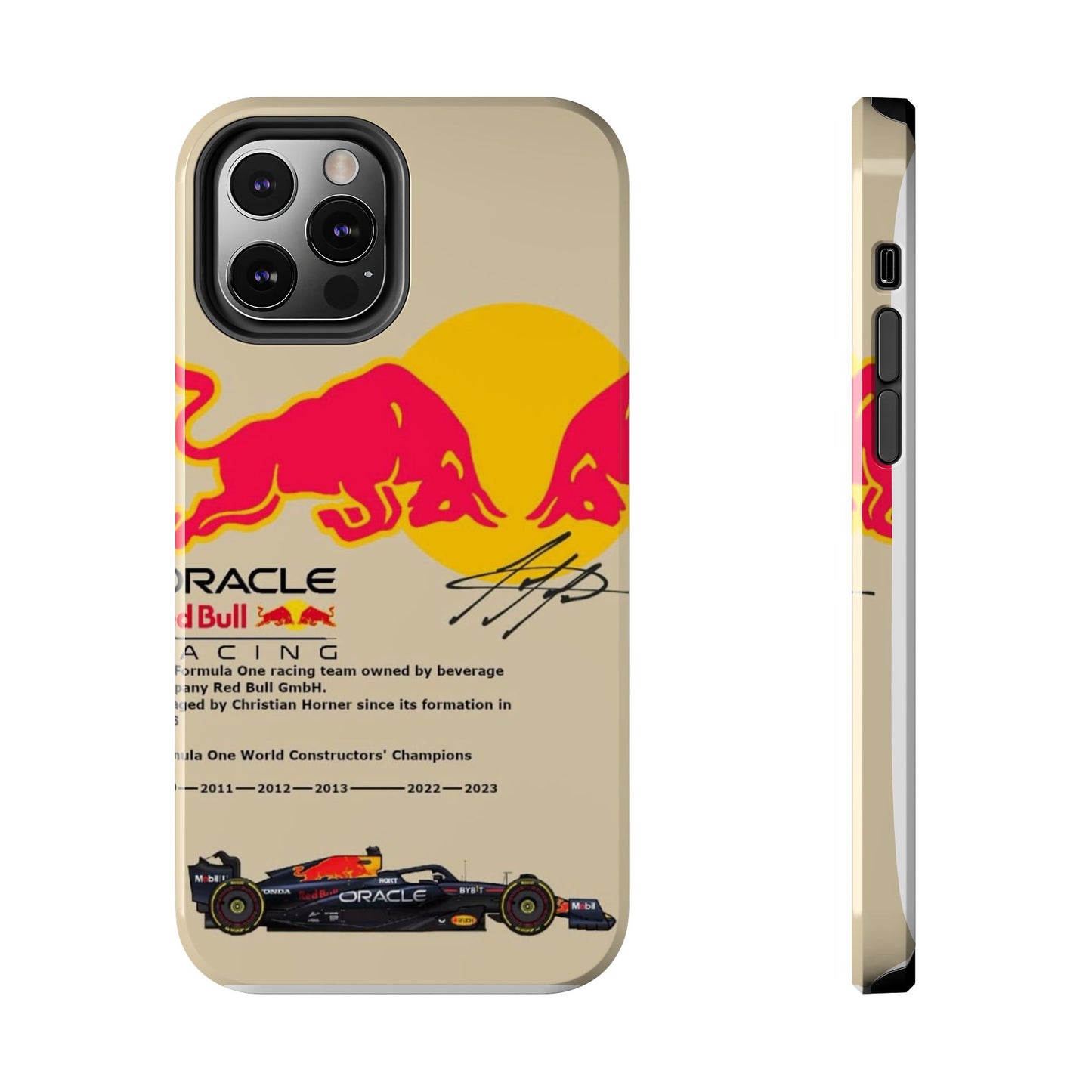 Red Bull Racing Tough Phone Cases | Stylish & Durable Cases for Racing Fans, Gift for Car Lovers, Unique Phone Accessories