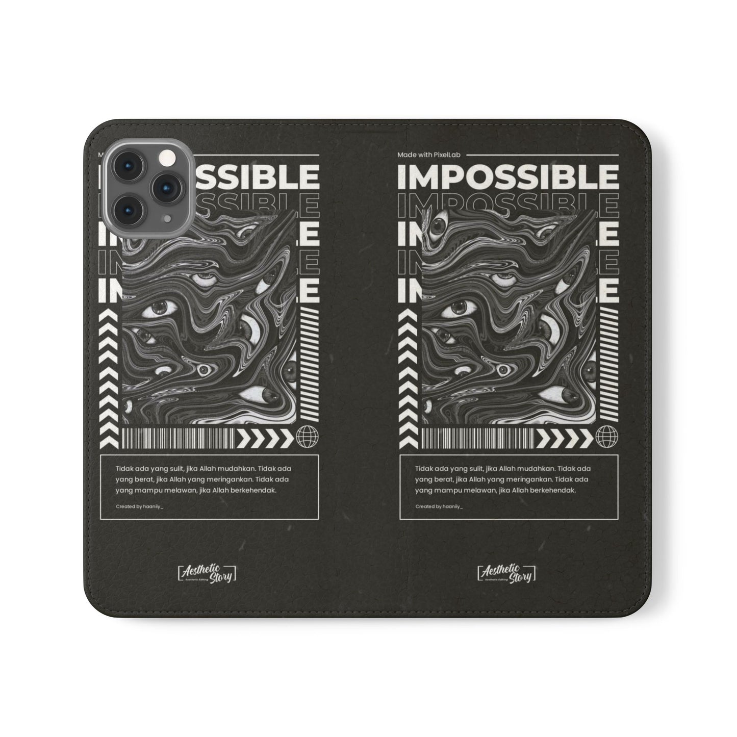 Stylish Flip Phone Cases, Personalized Phone Wallet, Minimalist Tech Accessory, Gift for Him/Her, Unique Phone Cover