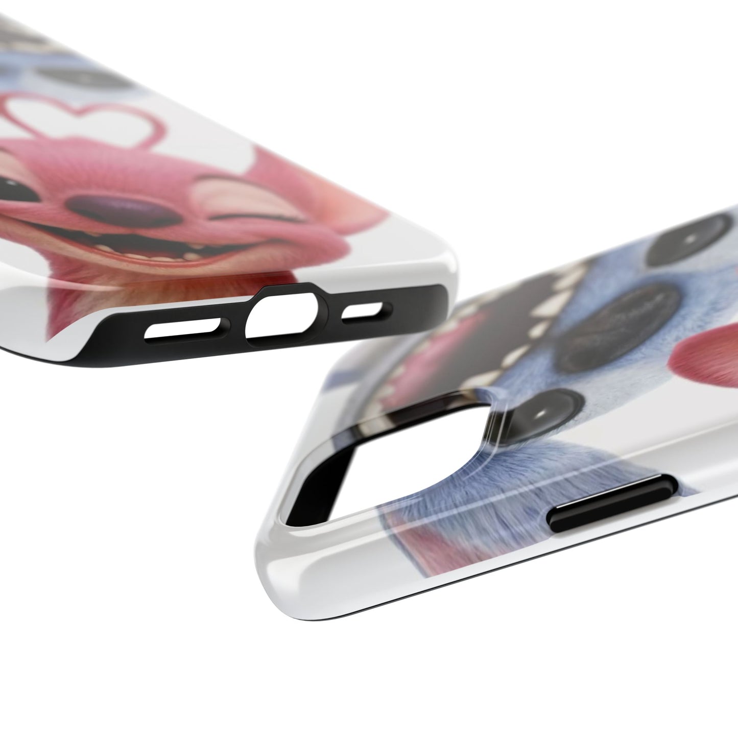 Playful Cartoon Phone Cases - Tough Cases for Kids & Teens, Cute Gift for Birthdays, Fun Accessories, Protection Cases, Character Design