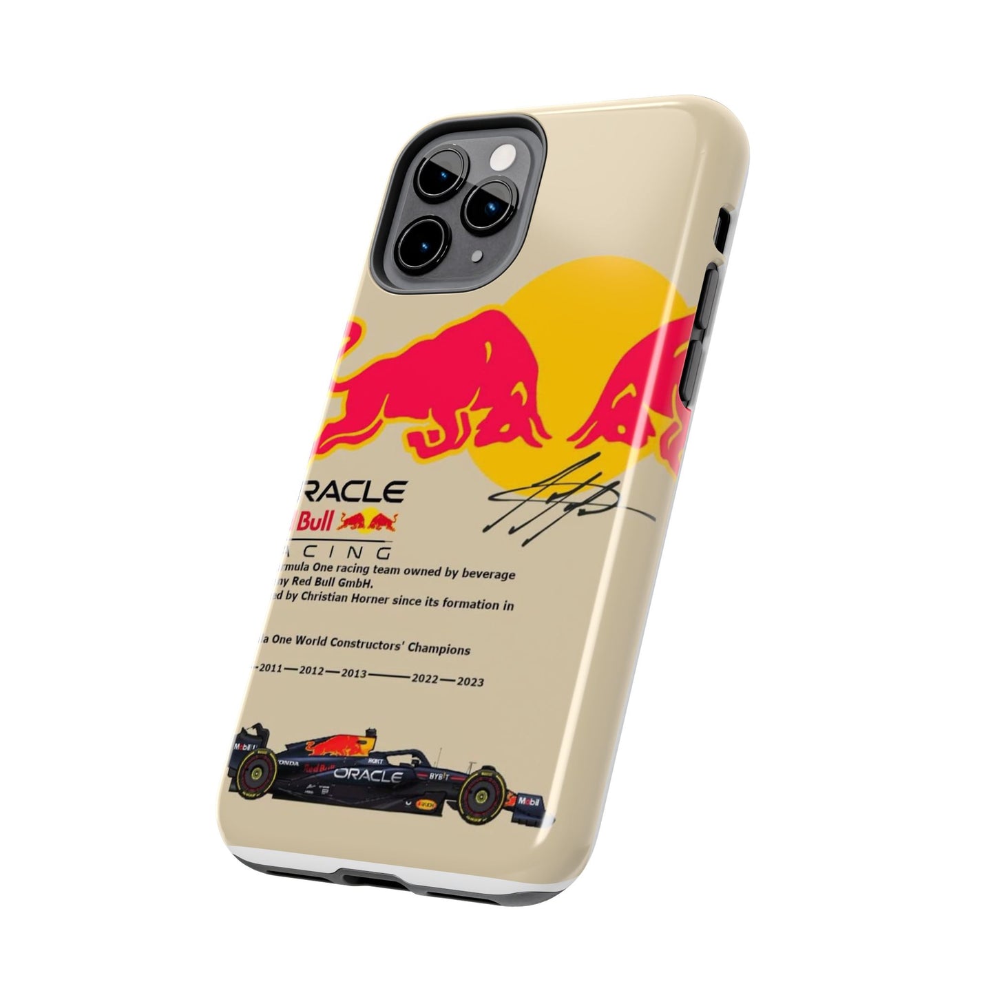 Red Bull Racing Tough Phone Cases | Stylish & Durable Cases for Racing Fans, Gift for Car Lovers, Unique Phone Accessories