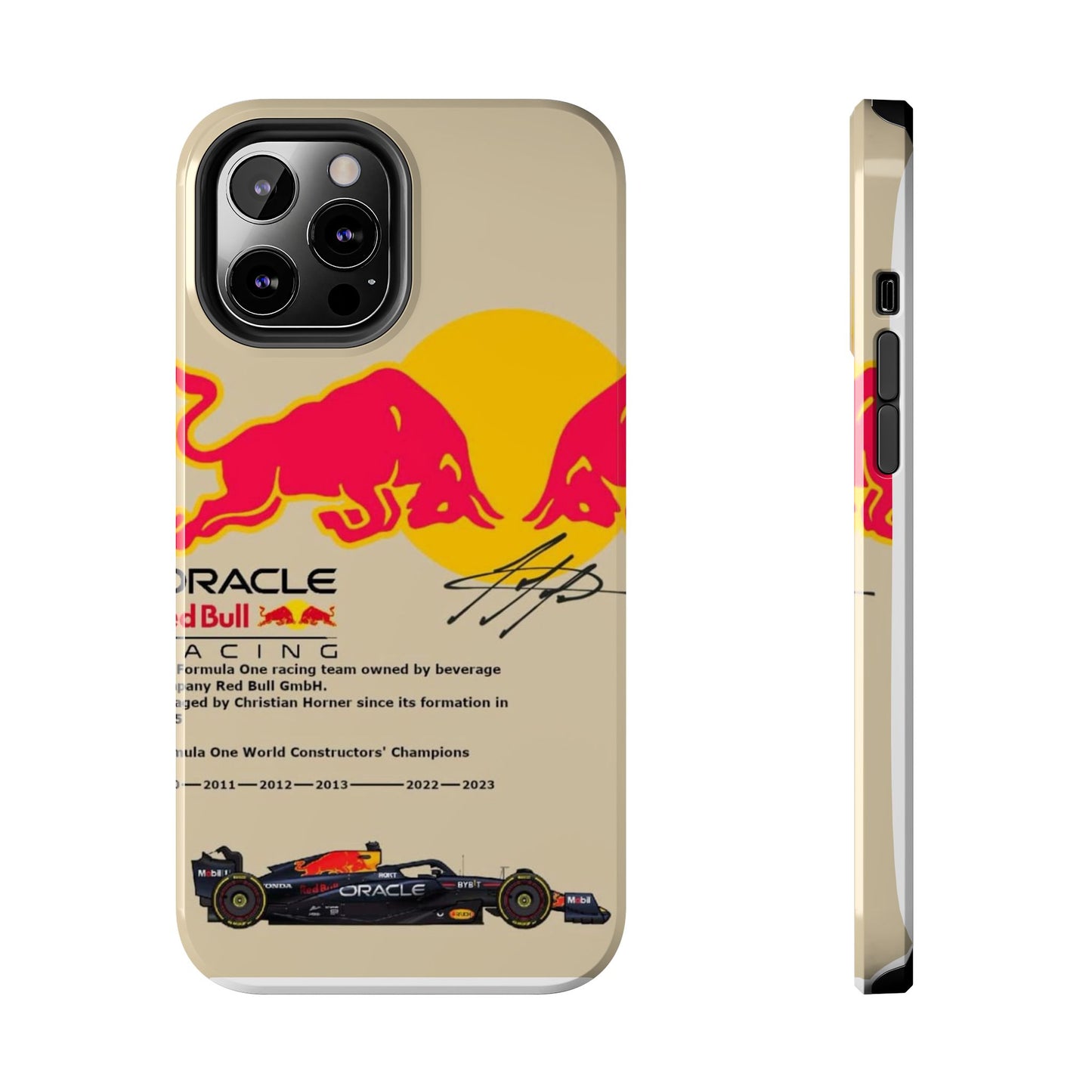 Red Bull Racing Tough Phone Cases | Stylish & Durable Cases for Racing Fans, Gift for Car Lovers, Unique Phone Accessories