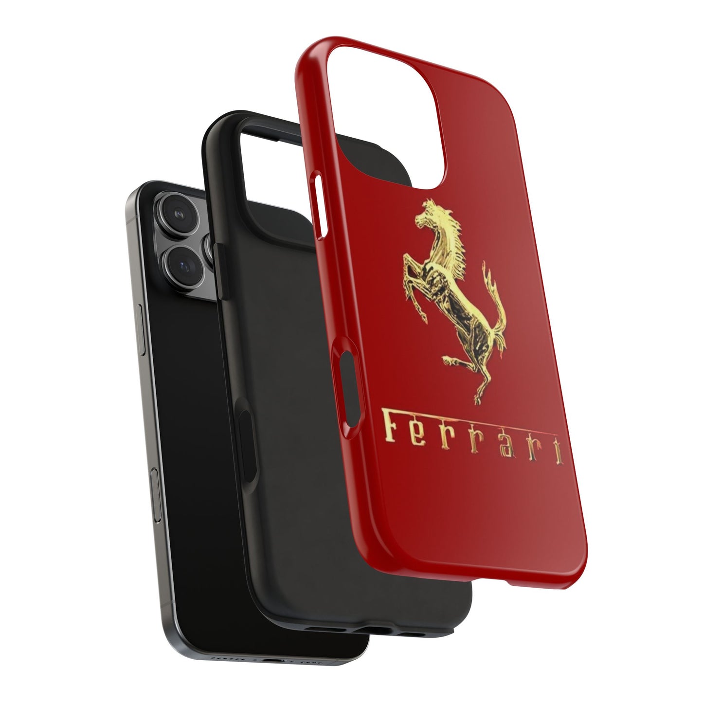 Ferrari Tough Phone Case, Durable Cell Phone Cover, Stylish Protection for Car Enthusiasts, Gift for Ferrari Lovers, Sports Car Accessory