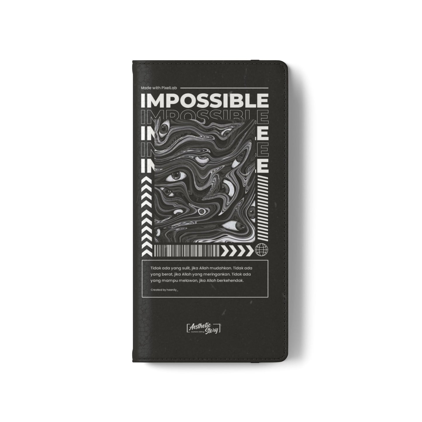 Stylish Flip Phone Cases, Personalized Phone Wallet, Minimalist Tech Accessory, Gift for Him/Her, Unique Phone Cover