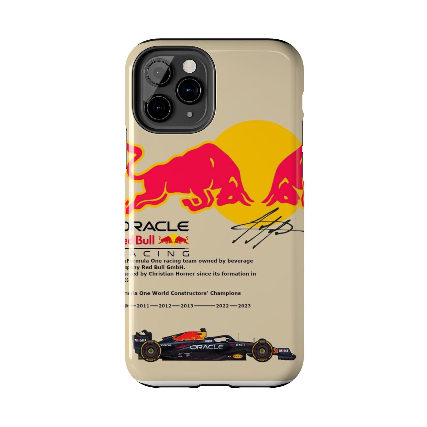 Red Bull Racing Tough Phone Cases | Stylish & Durable Cases for Racing Fans, Gift for Car Lovers, Unique Phone Accessories