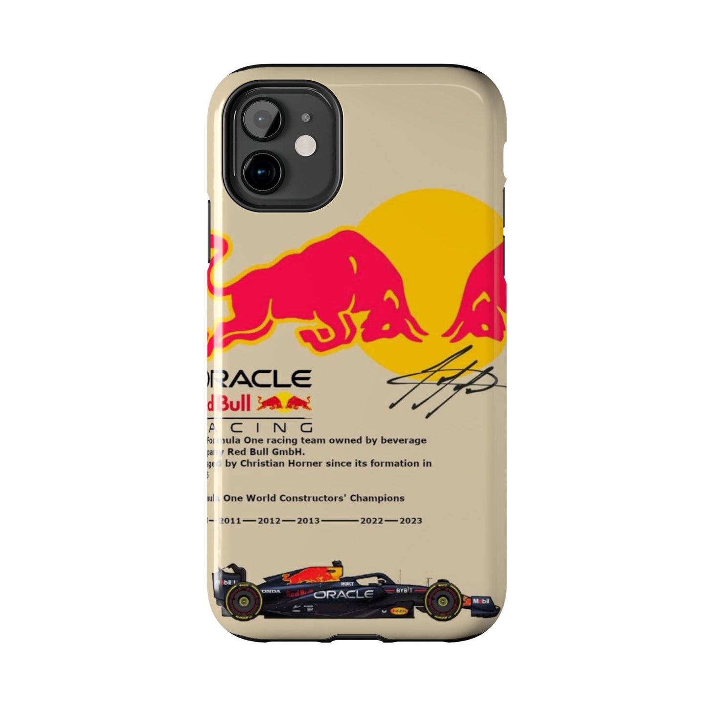 Red Bull Racing Tough Phone Cases | Stylish & Durable Cases for Racing Fans, Gift for Car Lovers, Unique Phone Accessories