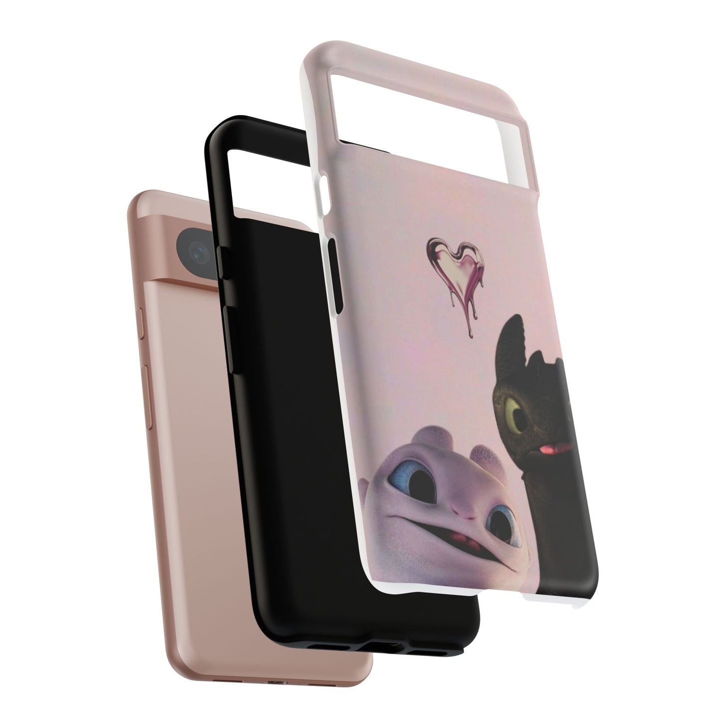 Cute Character Phone Case, Durable Protection, Gift for Kids, Birthday, Cartoon Lovers, Fun Accessories