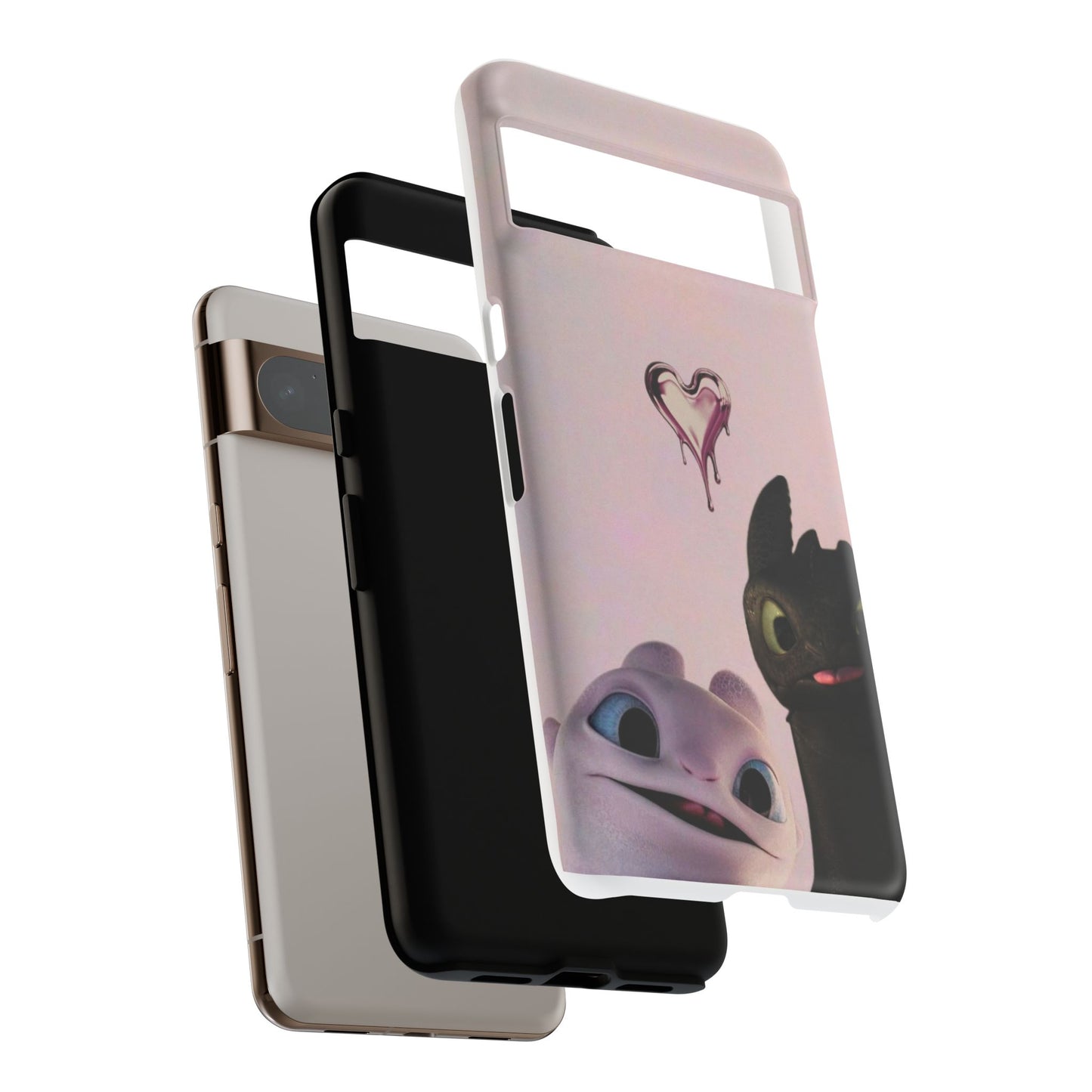 Cute Character Phone Case, Durable Protection, Gift for Kids, Birthday, Cartoon Lovers, Fun Accessories