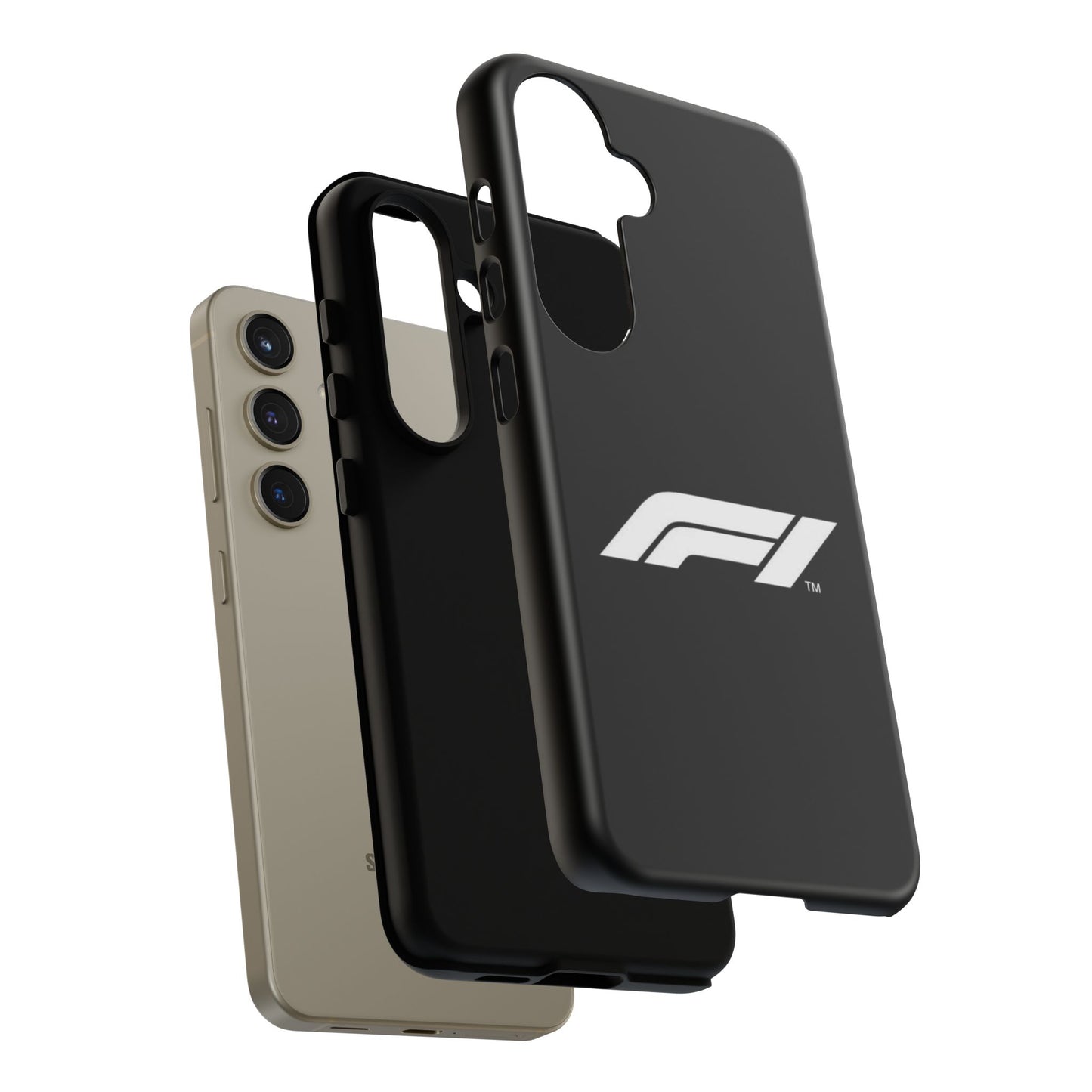 F1 Racing Phone Case – Tough Cases, Formula 1 Gift, Race Car Lover Accessory, Motorsport Merchandise, Black Phone Cover