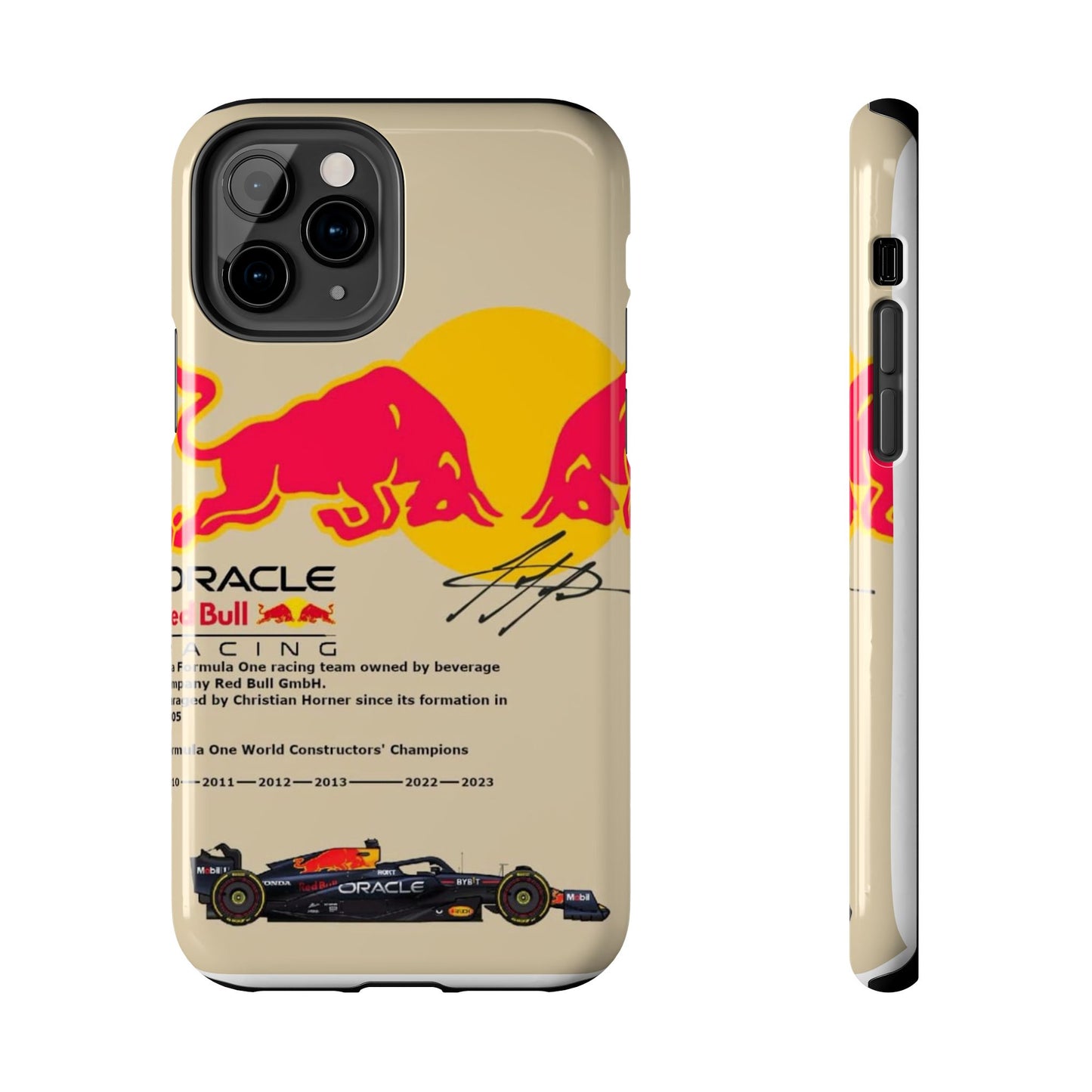 Red Bull Racing Tough Phone Cases | Stylish & Durable Cases for Racing Fans, Gift for Car Lovers, Unique Phone Accessories