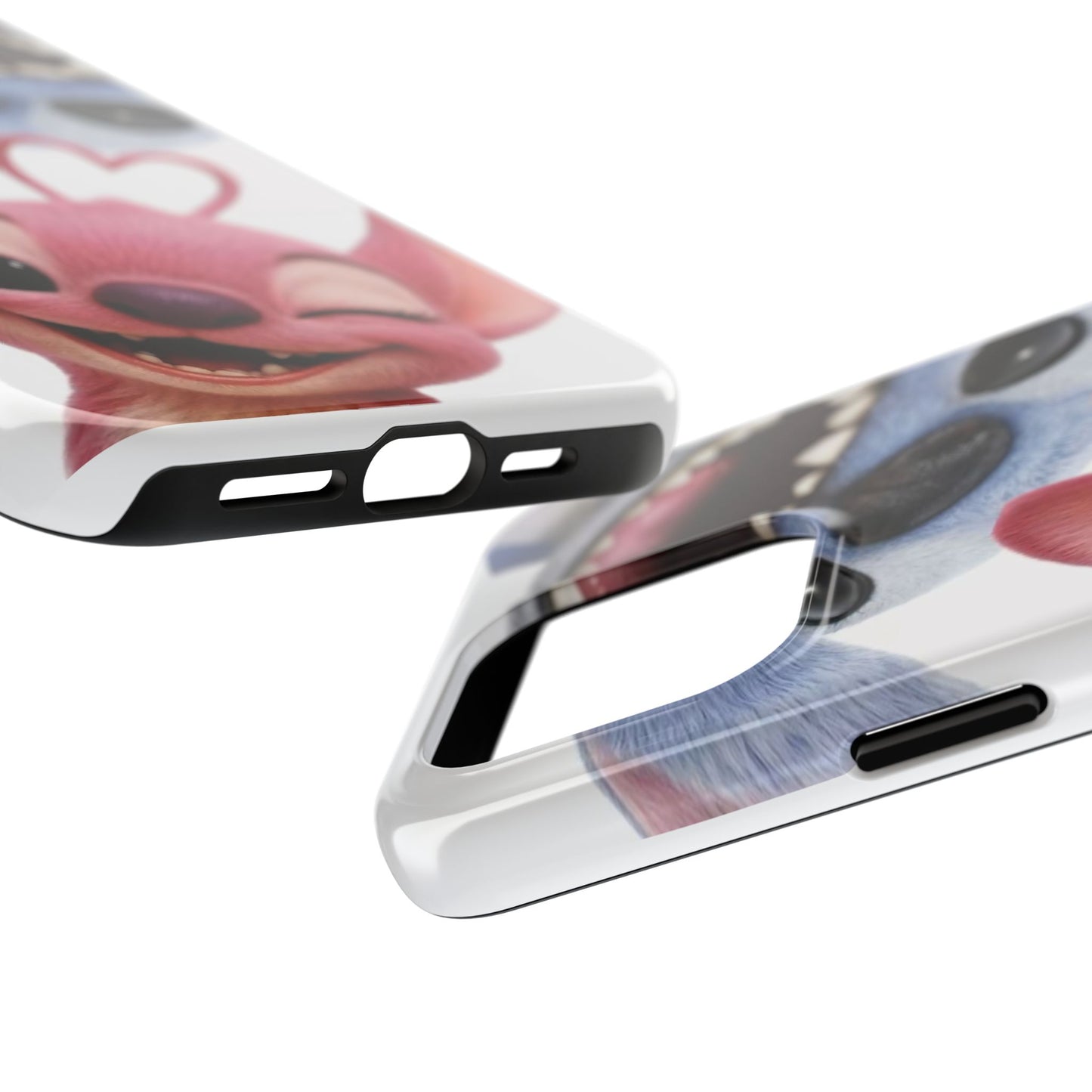 Playful Cartoon Phone Cases - Tough Cases for Kids & Teens, Cute Gift for Birthdays, Fun Accessories, Protection Cases, Character Design