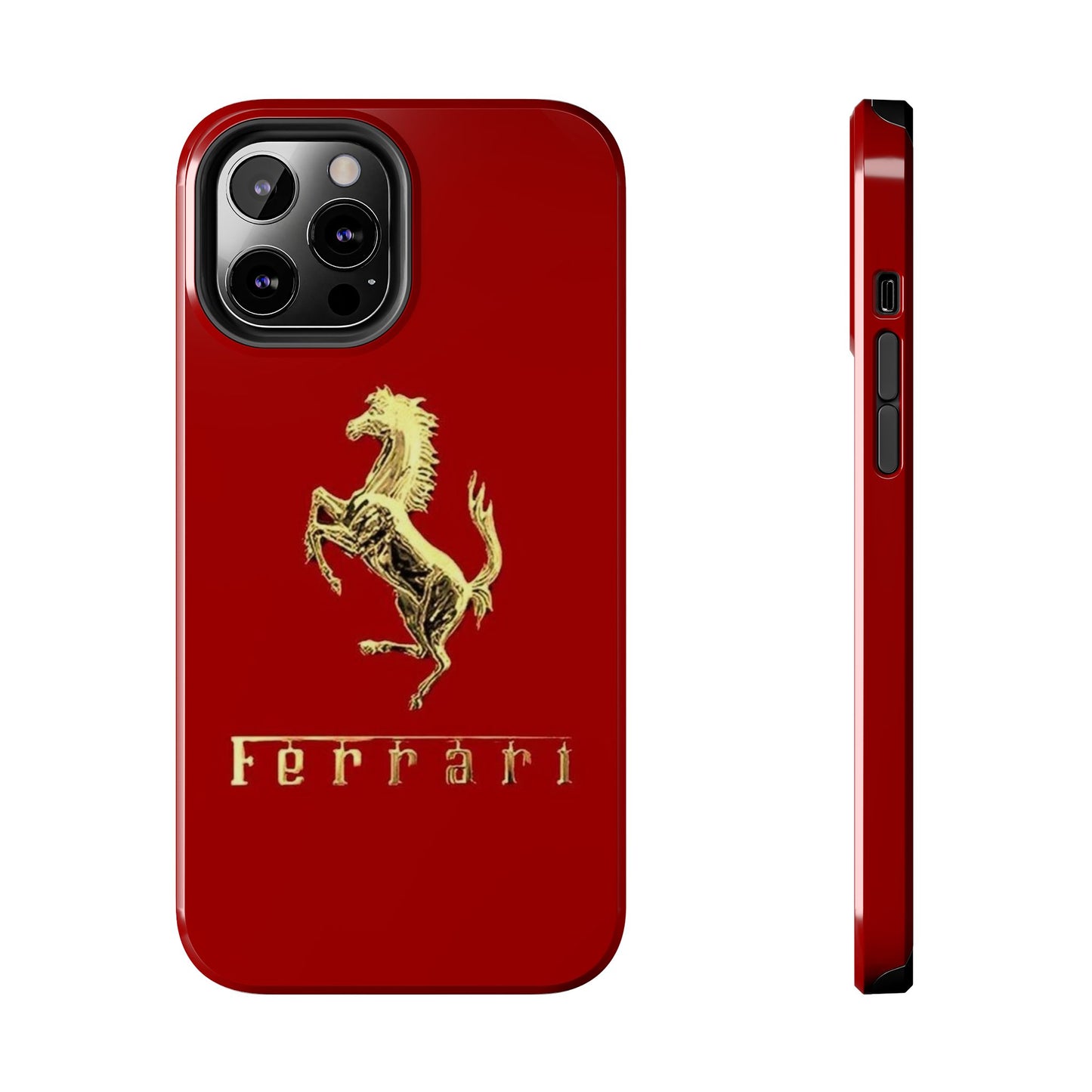 Ferrari Tough Phone Case, Durable Cell Phone Cover, Stylish Protection for Car Enthusiasts, Gift for Ferrari Lovers, Sports Car Accessory