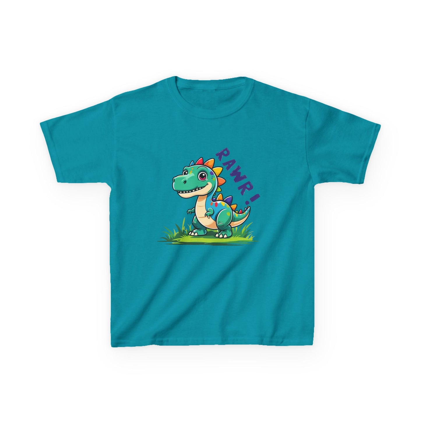 Dinosaur Kids Tee | Cute RAWR! Graphic Tee for Boys & Girls, Dino Lovers Gift, Birthday Party Outfit, Playful T-Shirt