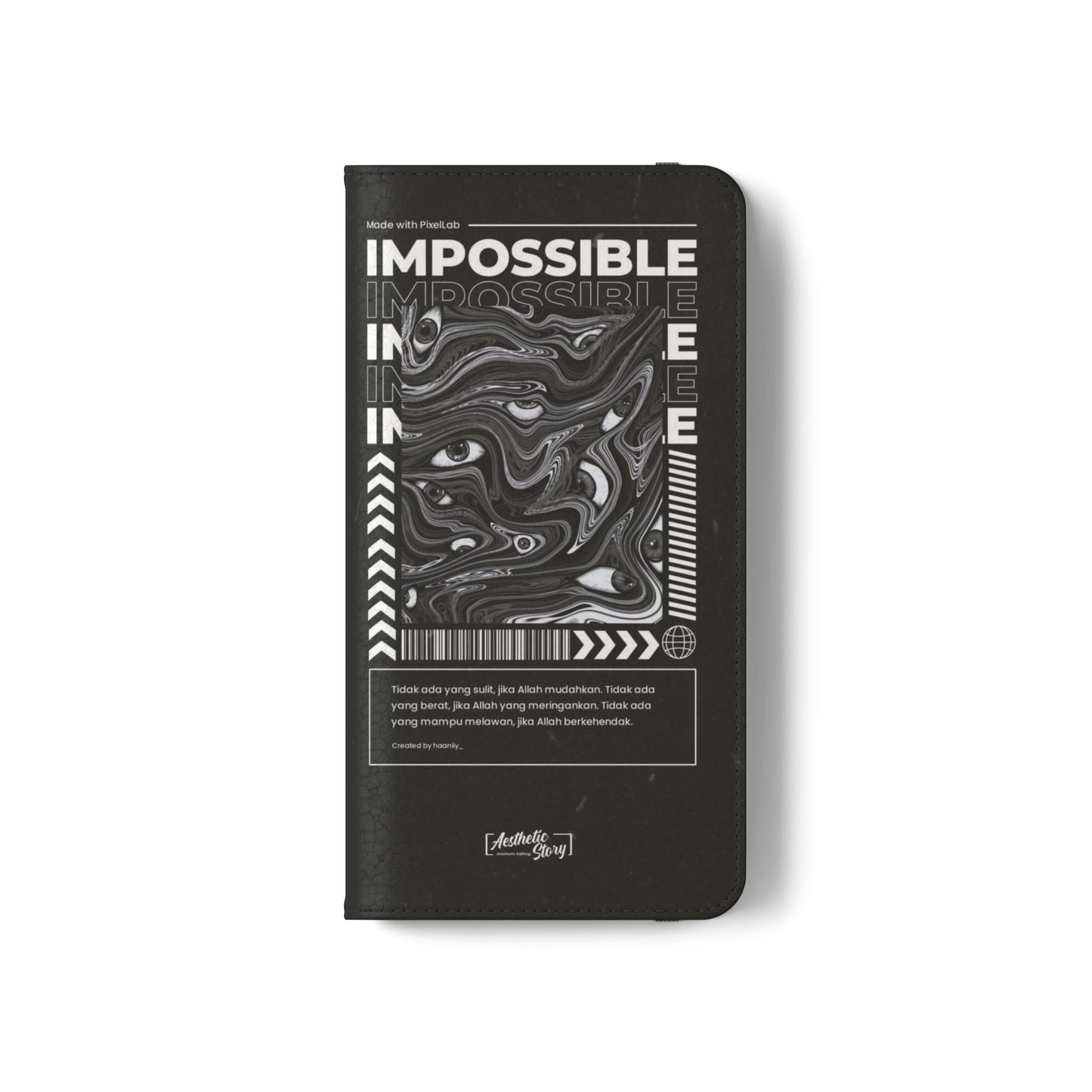 Stylish Flip Phone Cases, Personalized Phone Wallet, Minimalist Tech Accessory, Gift for Him/Her, Unique Phone Cover
