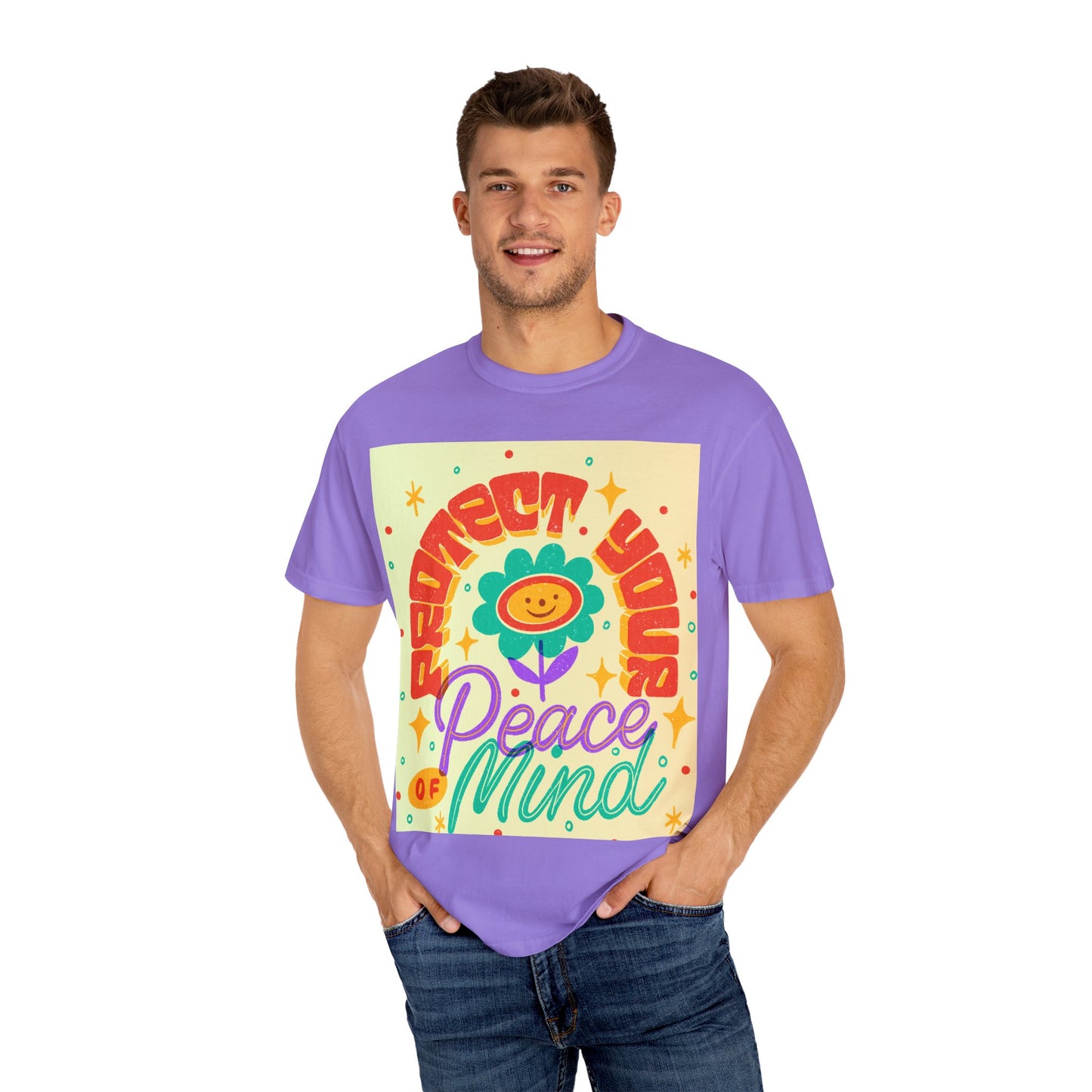 Colorful Floral Inspirational T-Shirt