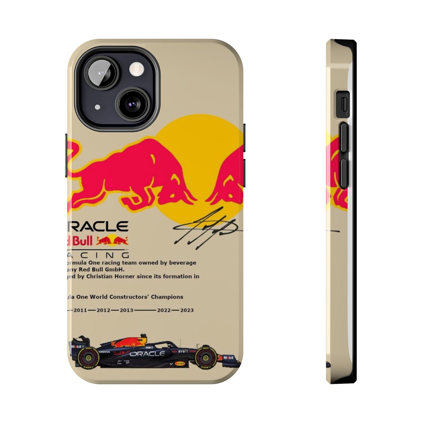Red Bull Racing Tough Phone Cases | Stylish & Durable Cases for Racing Fans, Gift for Car Lovers, Unique Phone Accessories