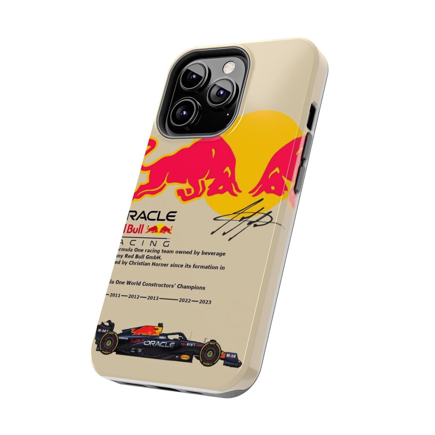 Red Bull Racing Tough Phone Cases | Stylish & Durable Cases for Racing Fans, Gift for Car Lovers, Unique Phone Accessories