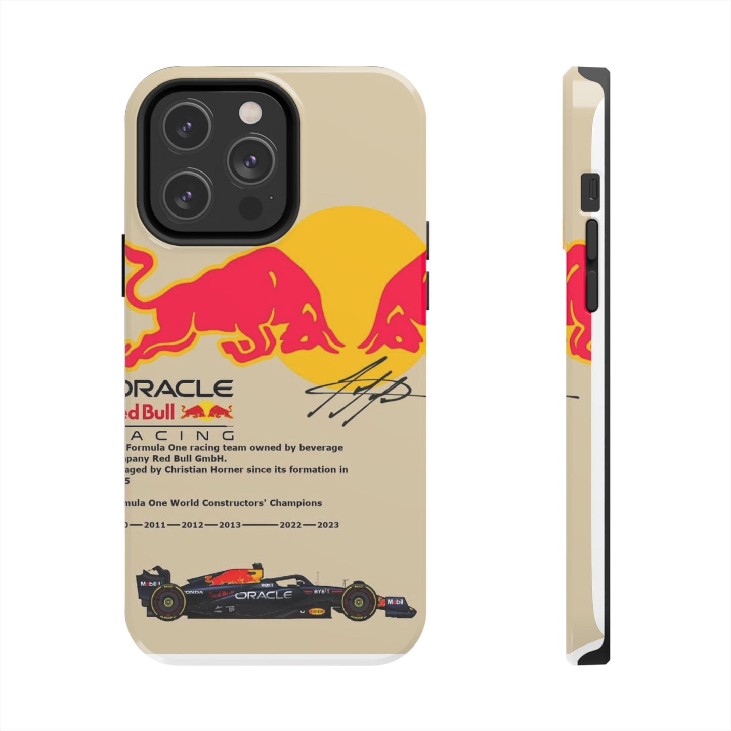 Red Bull Racing Tough Phone Cases | Stylish & Durable Cases for Racing Fans, Gift for Car Lovers, Unique Phone Accessories
