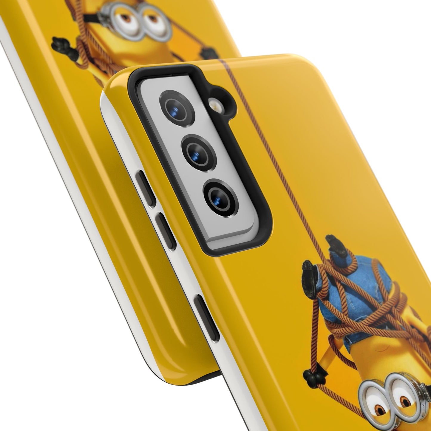 Playful Minion Phone Cases, Tough Phone Covers, Fun Tech Accessories, Gifts for Kids, Unique Cell Phone Cases