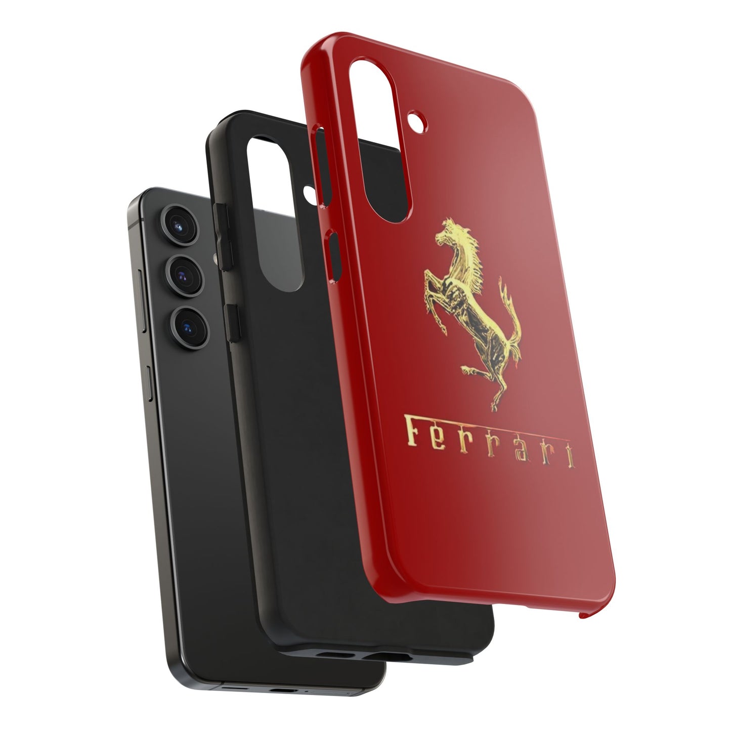 Ferrari Tough Phone Case, Durable Cell Phone Cover, Stylish Protection for Car Enthusiasts, Gift for Ferrari Lovers, Sports Car Accessory