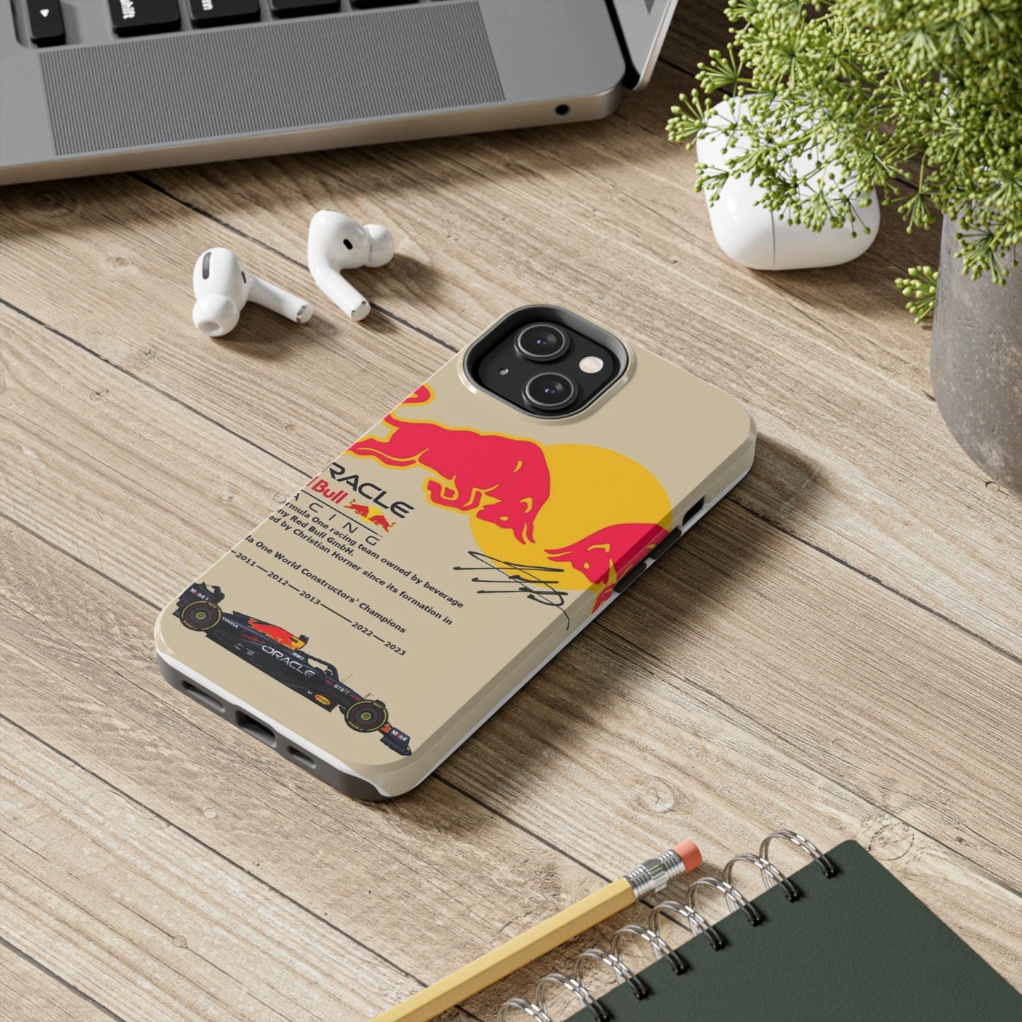 Red Bull Racing Tough Phone Cases | Stylish & Durable Cases for Racing Fans, Gift for Car Lovers, Unique Phone Accessories