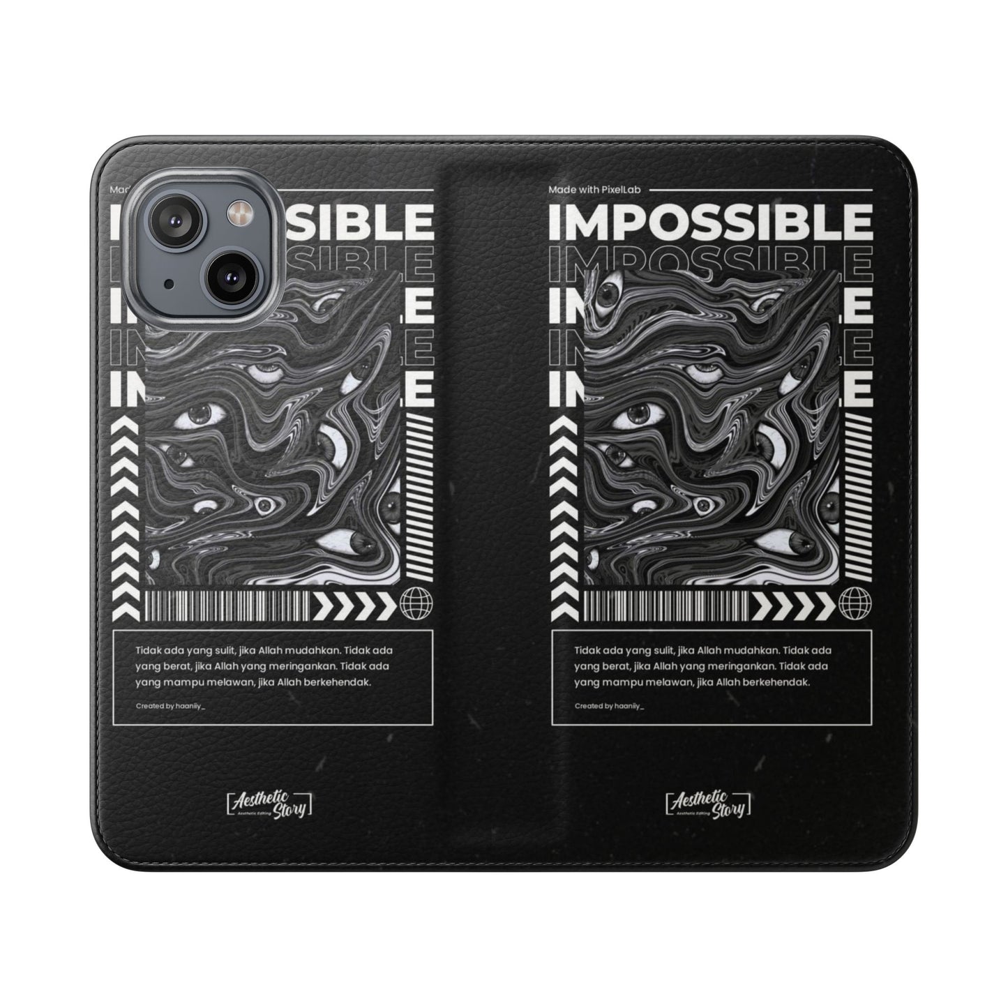 Stylish Flip Phone Cases, Personalized Phone Wallet, Minimalist Tech Accessory, Gift for Him/Her, Unique Phone Cover