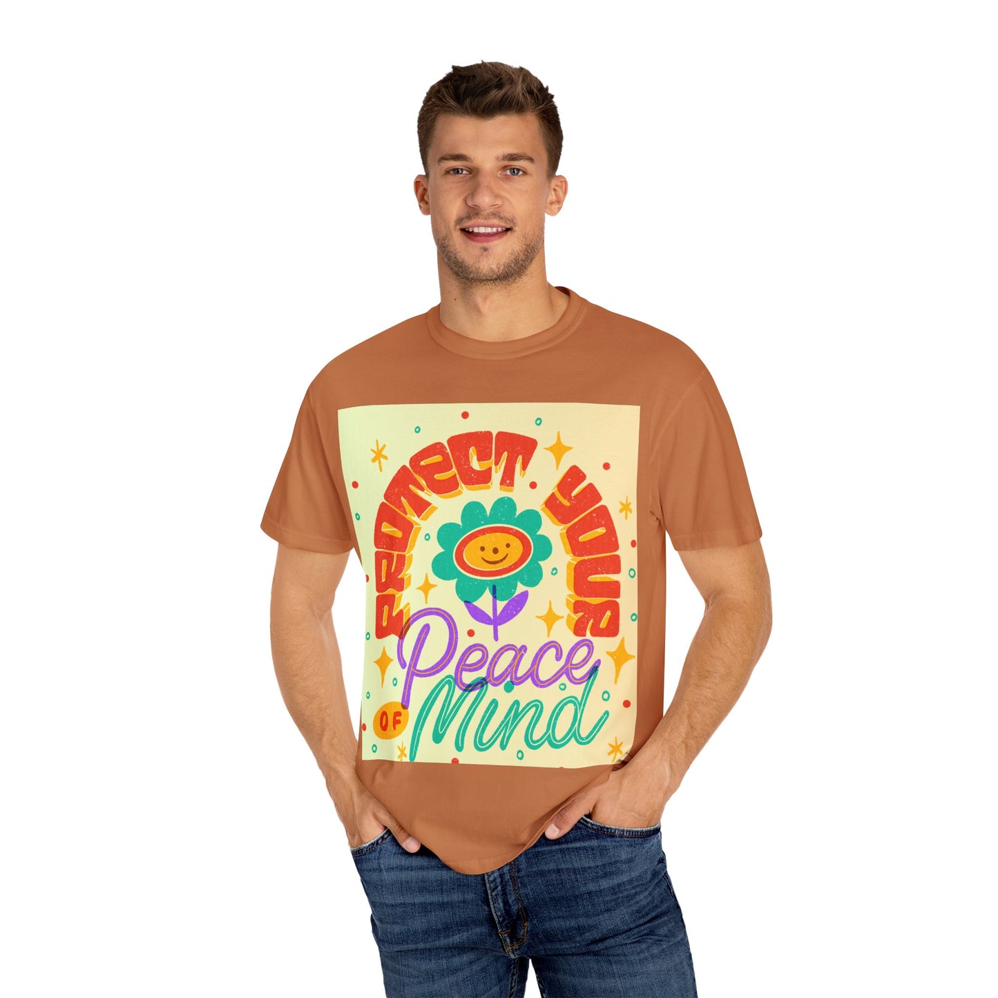 Colorful Floral Inspirational T-Shirt