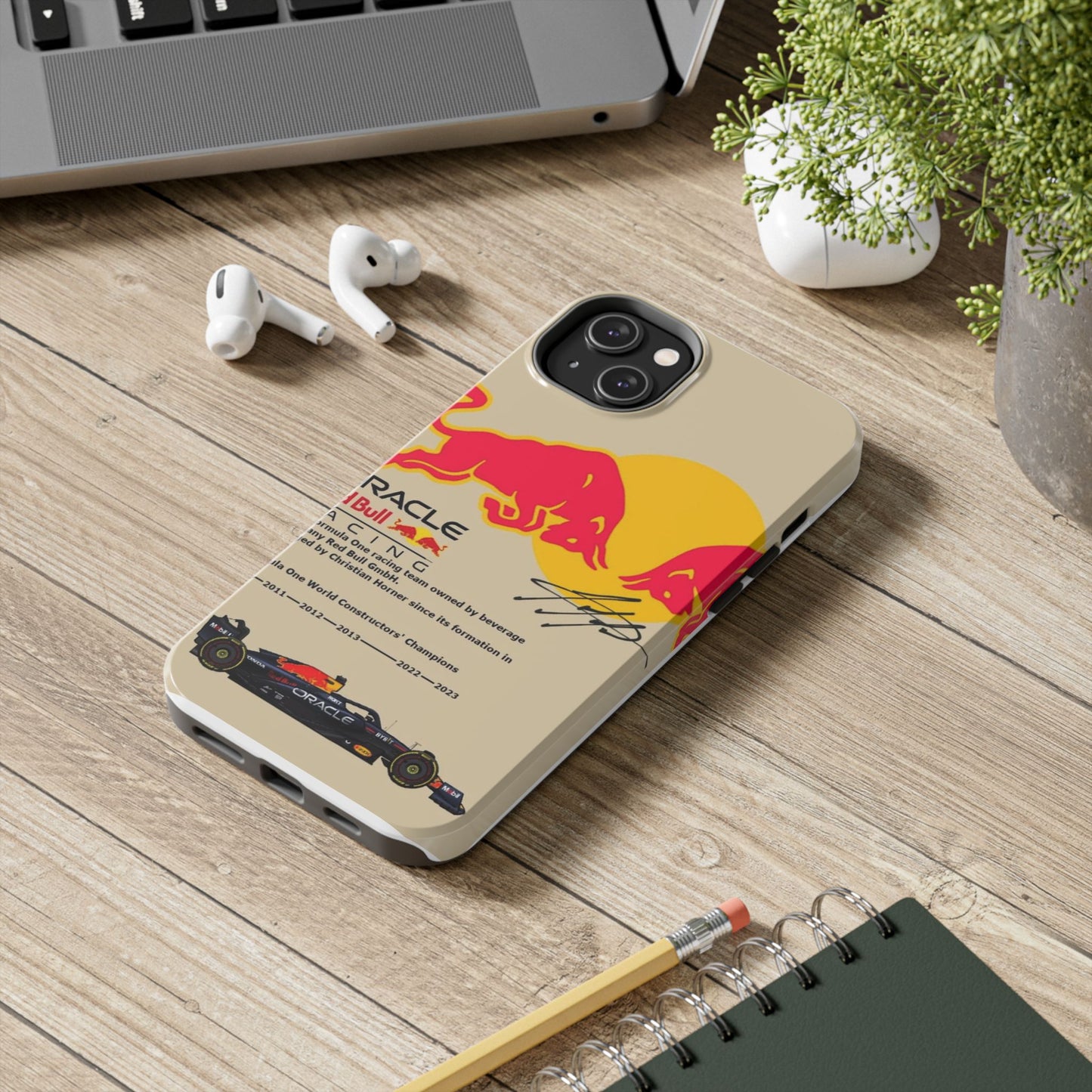 Red Bull Racing Tough Phone Cases | Stylish & Durable Cases for Racing Fans, Gift for Car Lovers, Unique Phone Accessories