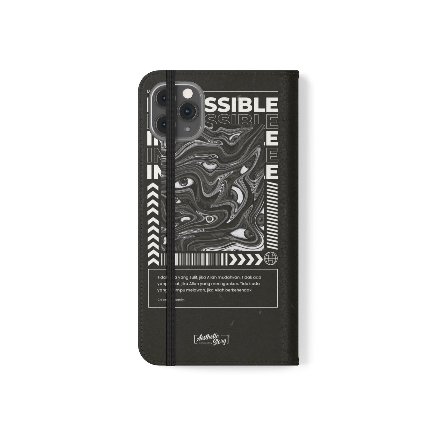 Stylish Flip Phone Cases, Personalized Phone Wallet, Minimalist Tech Accessory, Gift for Him/Her, Unique Phone Cover