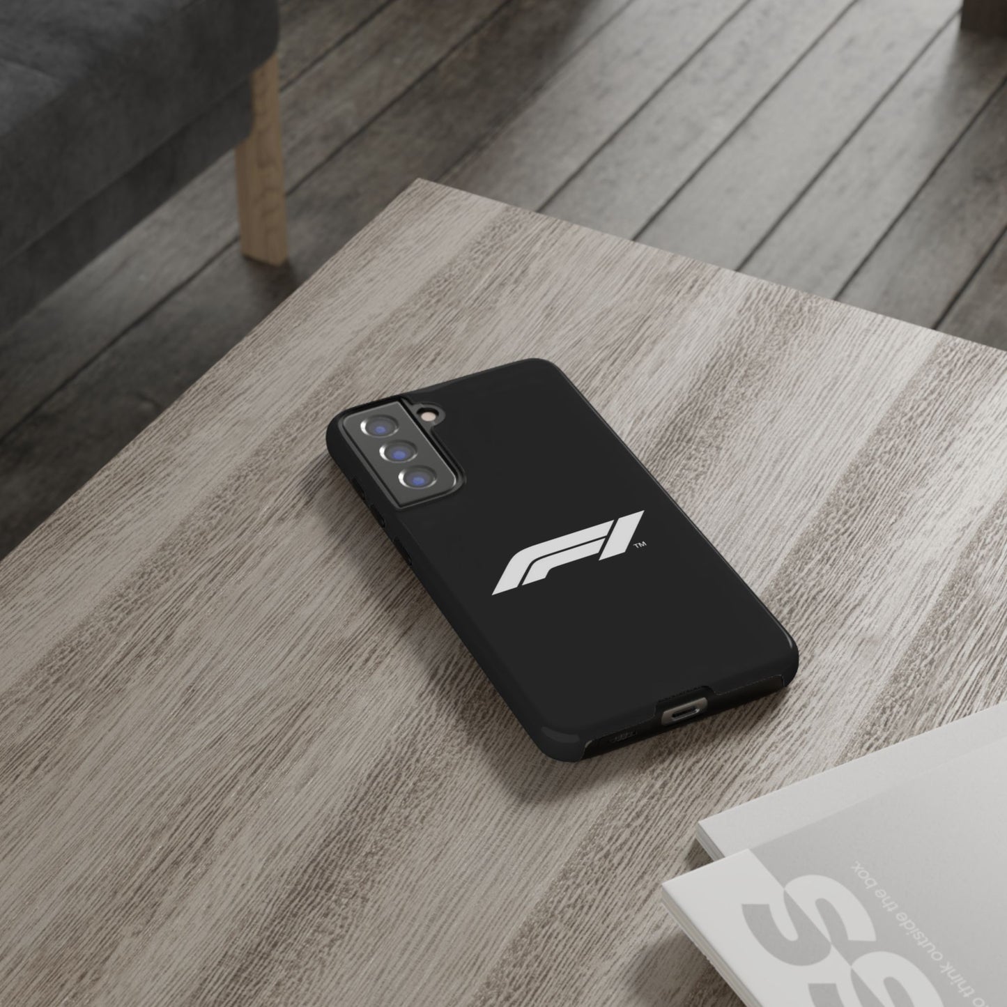 F1 Racing Phone Case – Tough Cases, Formula 1 Gift, Race Car Lover Accessory, Motorsport Merchandise, Black Phone Cover
