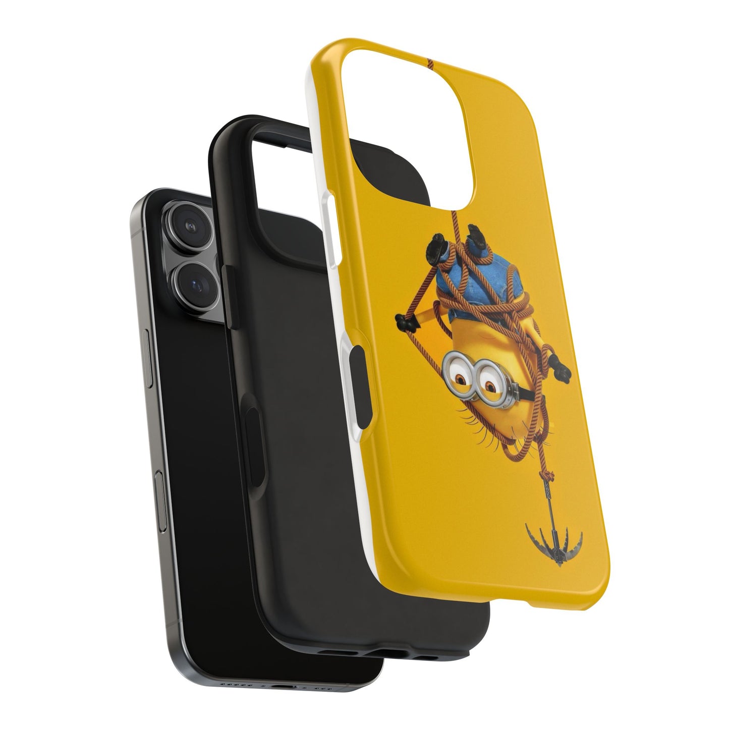 Playful Minion Phone Cases, Tough Phone Covers, Fun Tech Accessories, Gifts for Kids, Unique Cell Phone Cases
