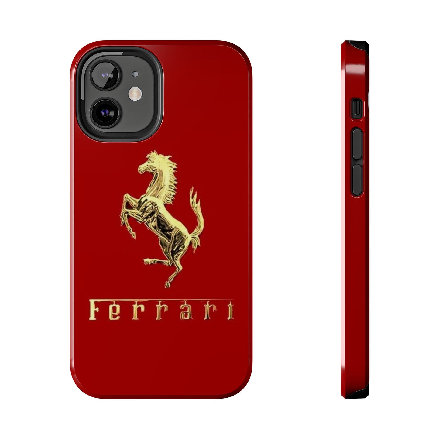 Ferrari Tough Phone Case, Durable Cell Phone Cover, Stylish Protection for Car Enthusiasts, Gift for Ferrari Lovers, Sports Car Accessory