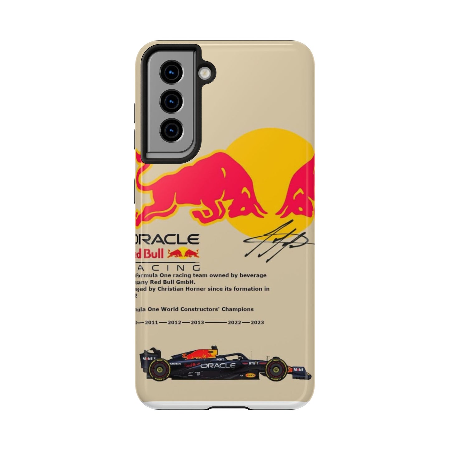 Red Bull Racing Tough Phone Cases | Stylish & Durable Cases for Racing Fans, Gift for Car Lovers, Unique Phone Accessories