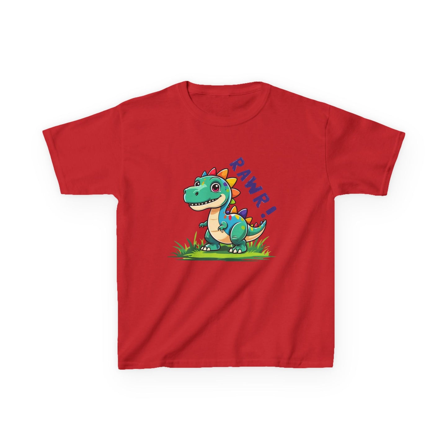 Dinosaur Kids Tee | Cute RAWR! Graphic Tee for Boys & Girls, Dino Lovers Gift, Birthday Party Outfit, Playful T-Shirt