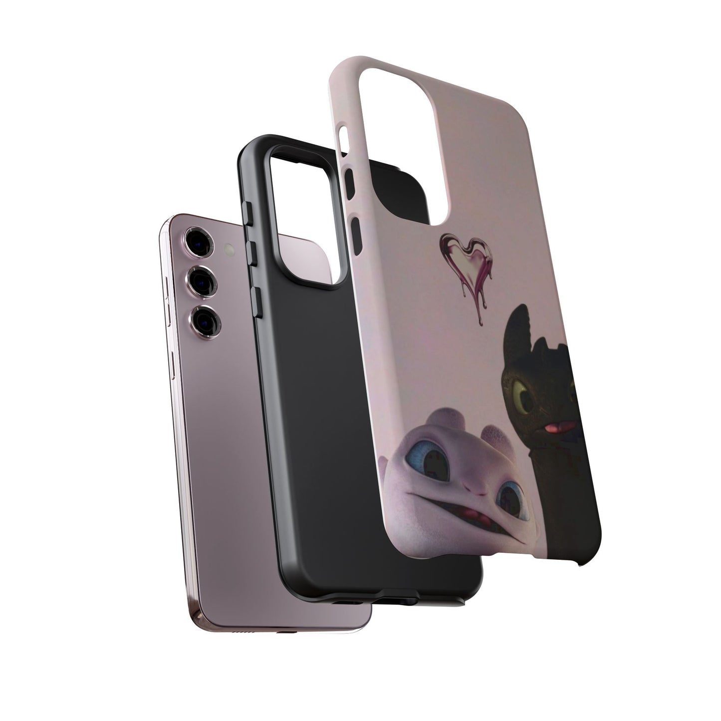 Cute Character Phone Case, Durable Protection, Gift for Kids, Birthday, Cartoon Lovers, Fun Accessories