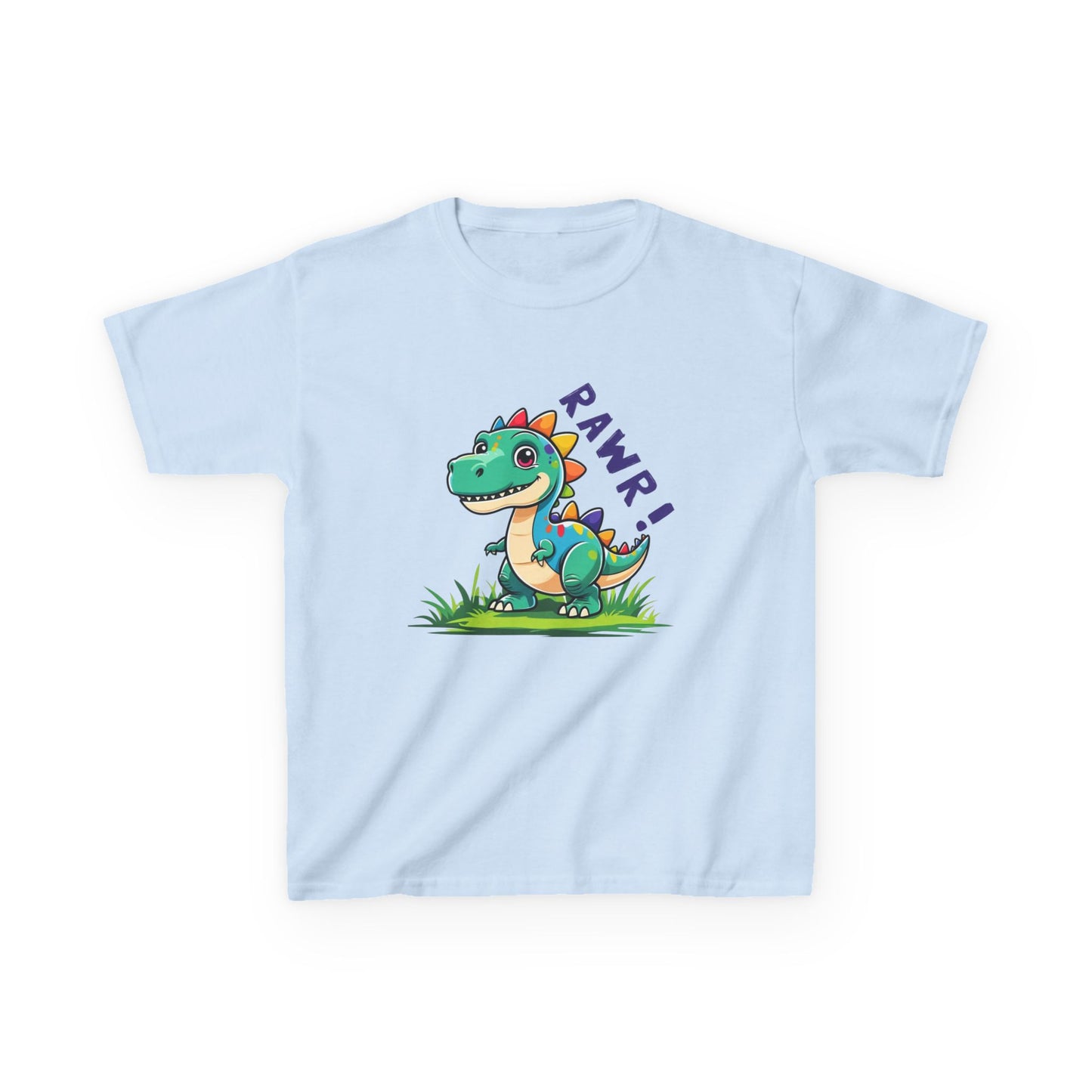 Dinosaur Kids Tee | Cute RAWR! Graphic Tee for Boys & Girls, Dino Lovers Gift, Birthday Party Outfit, Playful T-Shirt