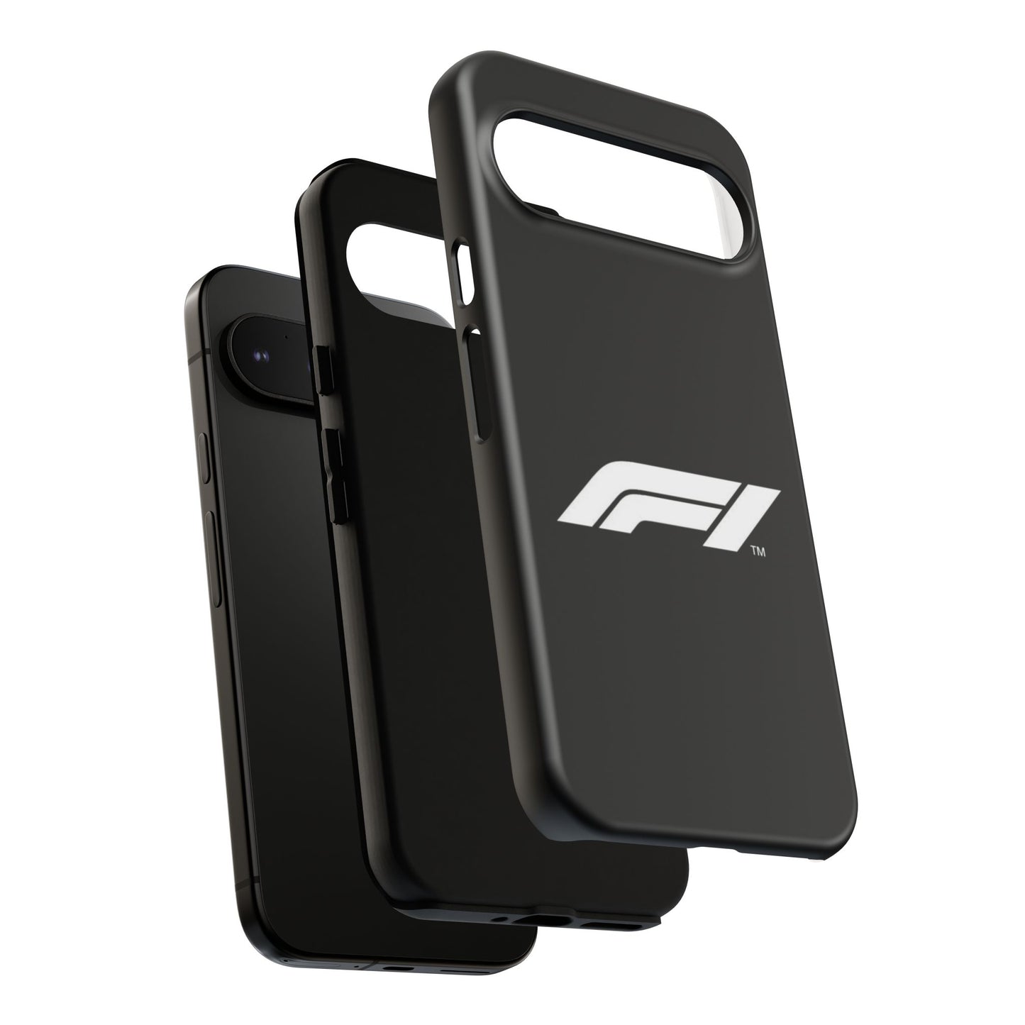F1 Racing Phone Case – Tough Cases, Formula 1 Gift, Race Car Lover Accessory, Motorsport Merchandise, Black Phone Cover