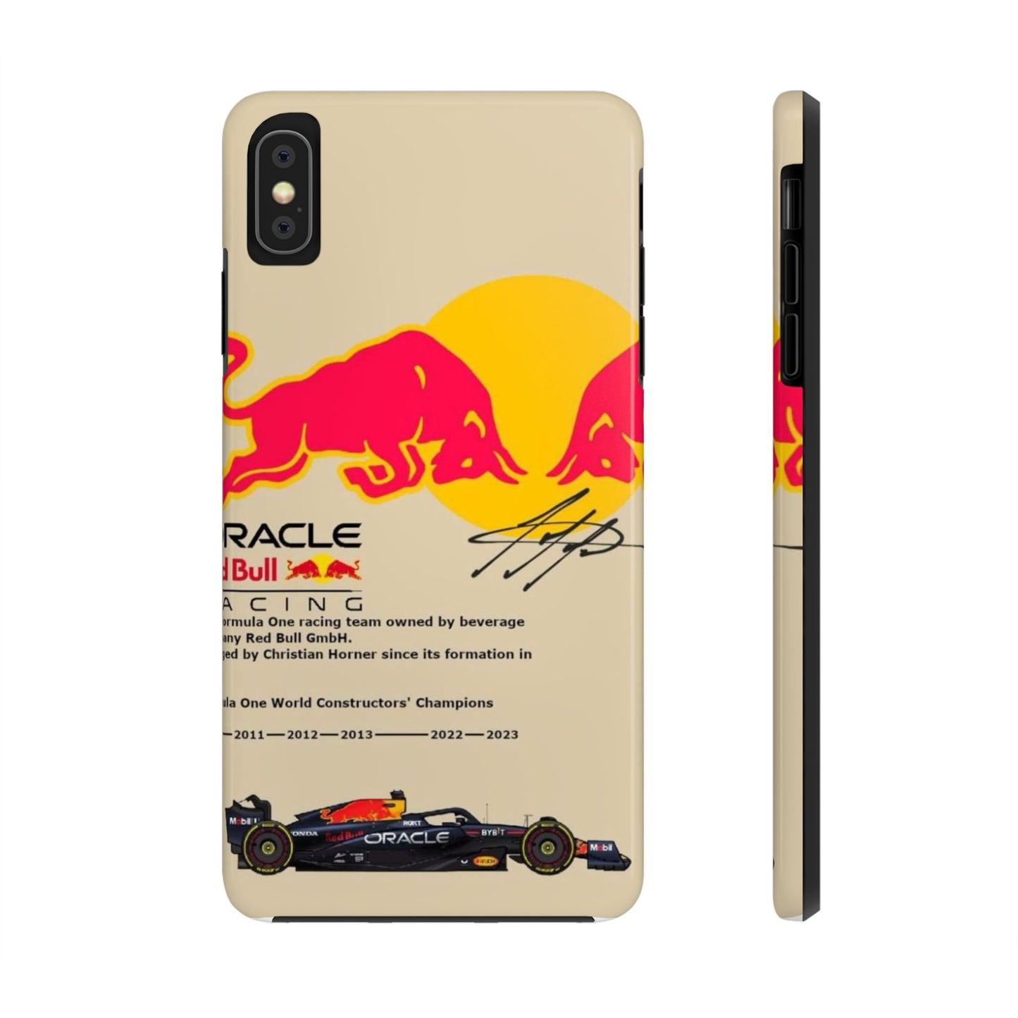 Red Bull Racing Tough Phone Cases | Stylish & Durable Cases for Racing Fans, Gift for Car Lovers, Unique Phone Accessories